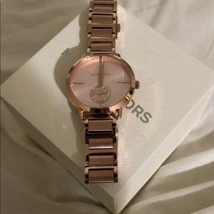Michael Kors Portia Rose Gold-Tone Watch